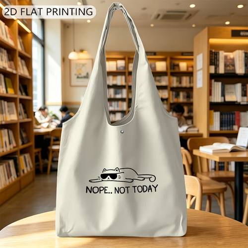 item picture 1pc handbag relax not today 2 tote bag trending item gift for her suitable for small additions carrying items beach