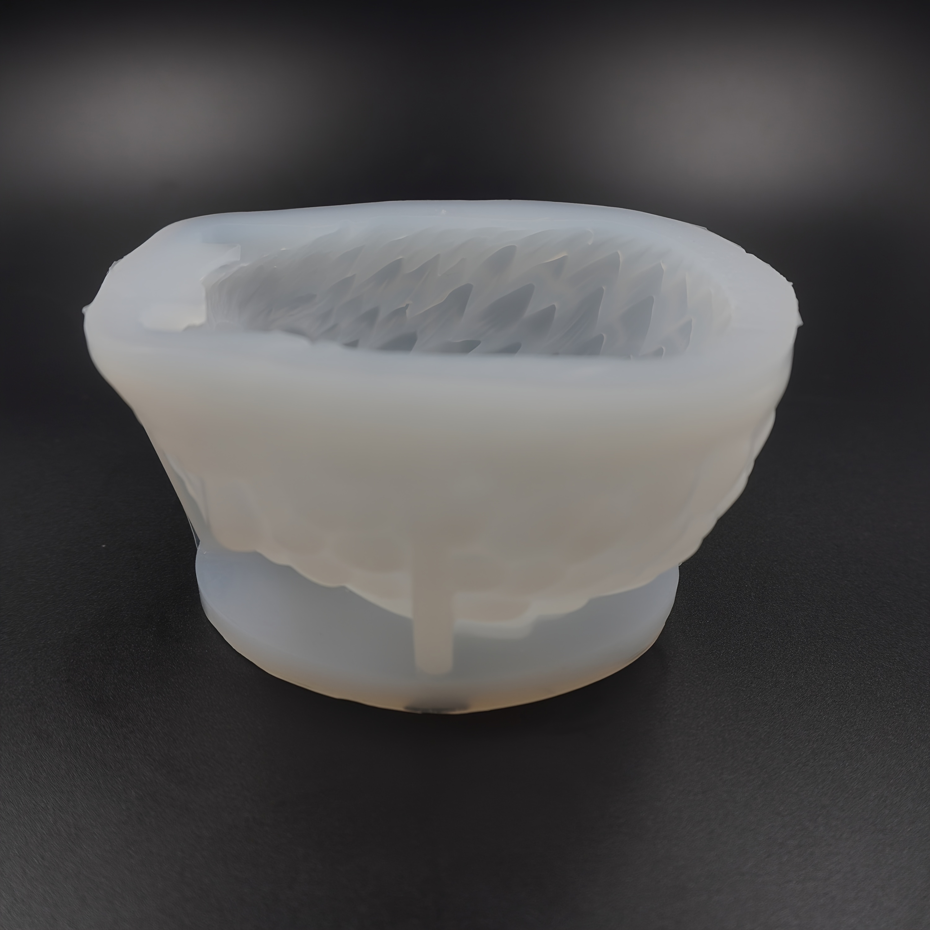 TEMU Stampo in silicone 3D per candele a forma di neonato sdraiato, stampo per di candele in cera a forma di animale spinoso per , resina, gesso,