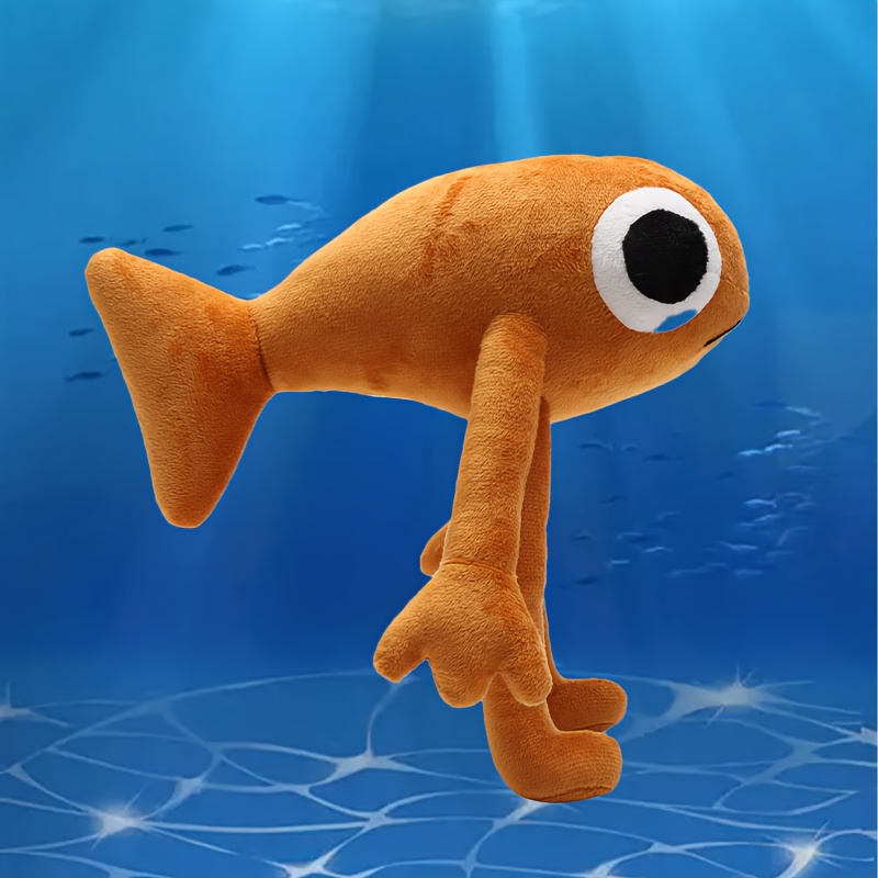 Le Poisson Steve Fish Plush Toy with Long Legs, Cute Stuffed Animal