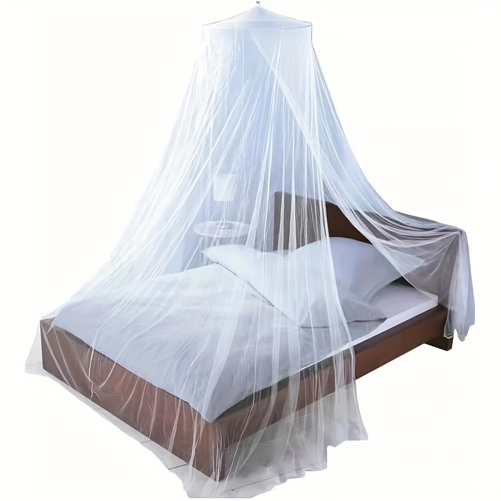 

Easy Install Ceiling Mosquito Net For Double Bed - 150-180cm (59-70.9in) - White