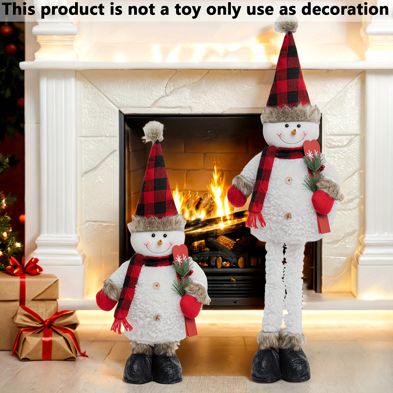 

[top-] Snowman Christmas Decoration Pointed Hat - For