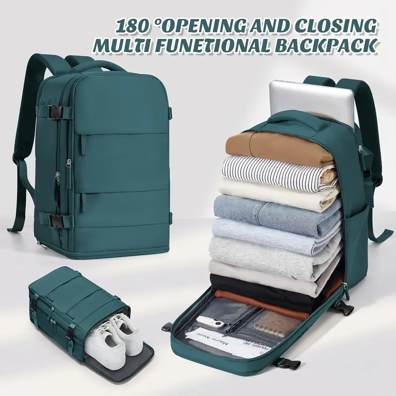 * Ryanair Compatible Airline Cabin Travel Backpack, Multi-Functional Laptop Bag, Under Seat Boarding Carry-On with Multiple Pockets, Adjustable Shoulder Strap, Nylon Material * Ryanair Compatible Airline Cabin Travel Backpack, Multi-Functional Laptop Bag, Under Seat Boarding Carry-On with Multiple Pockets, Adjustable Shoulder Strap, Nylon Material