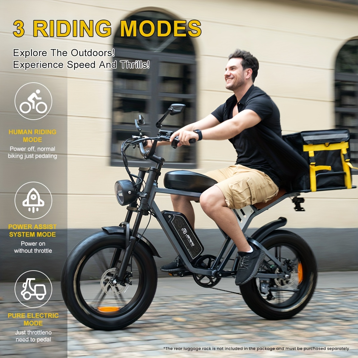 electric bike adult 500w brushless motor 48v 34ah dual Temu - Main Image