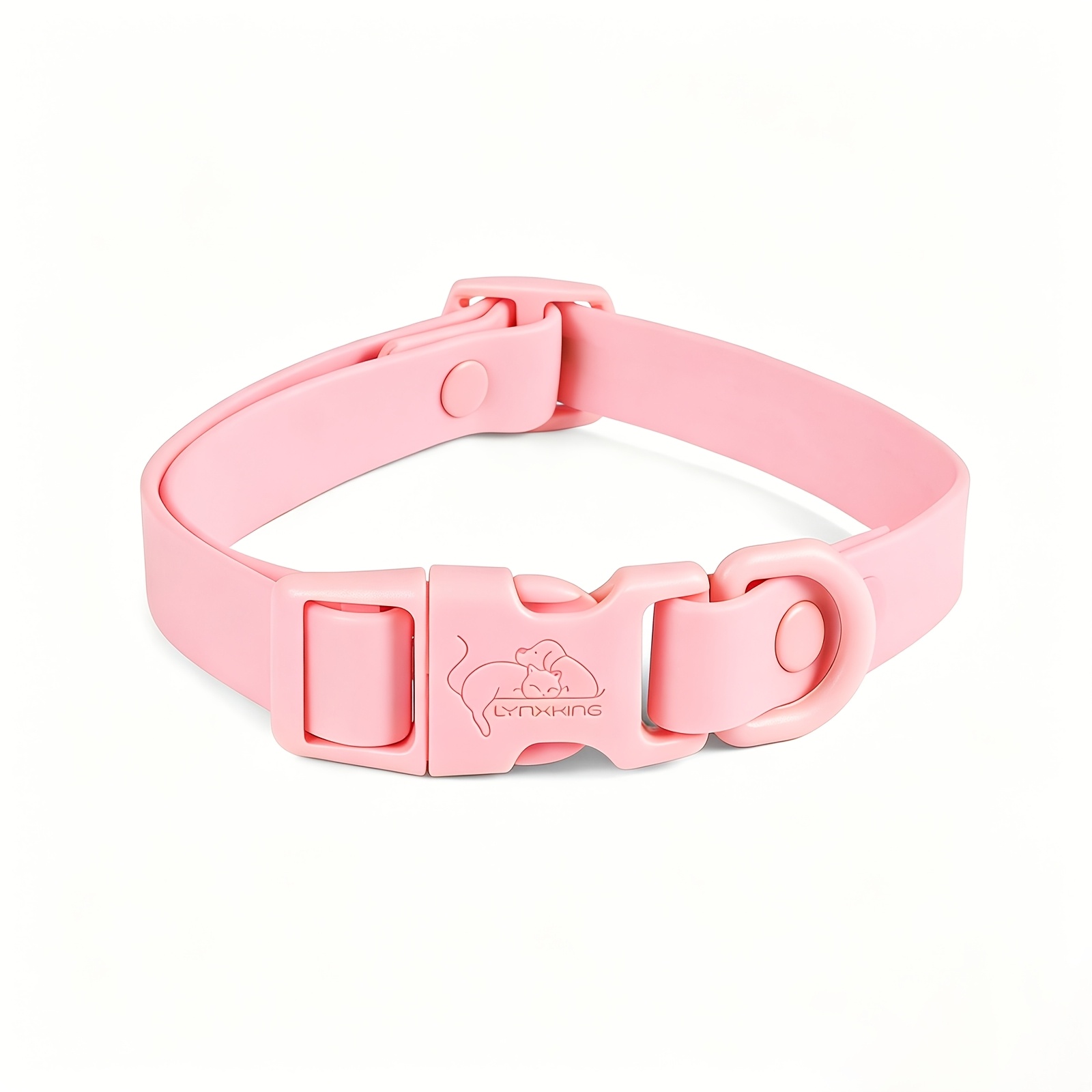 TEMU Dog Pvc Collar Dog Neck Ring Small Dog Neck Cover Medium To Large Dog Dog Ring Anti-escape Supplies Dog Collar