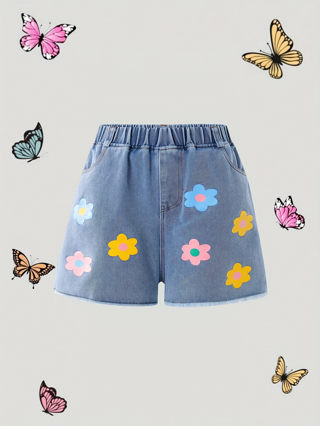 Happy Cherry 3-delige bikini voor meisjes, tie-dye badpak, zomer