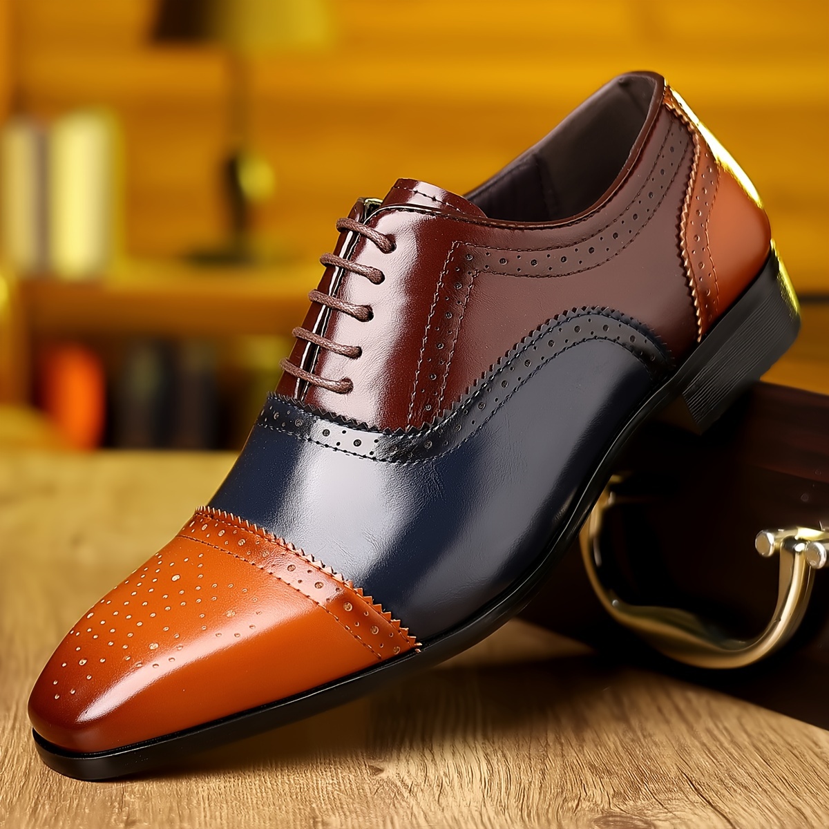 5659 Chaussures de costume uniformes pour hommes