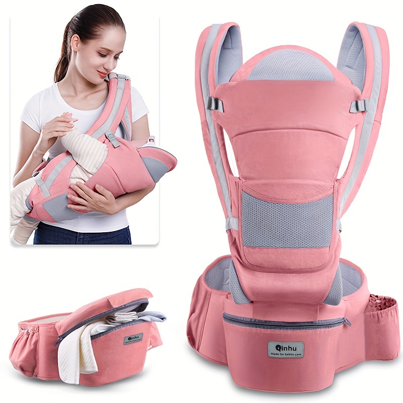 1pc Portabebés Cómodo y Ergonómico, Taburete Multifuncional para Viajes y Sujeción de Niños