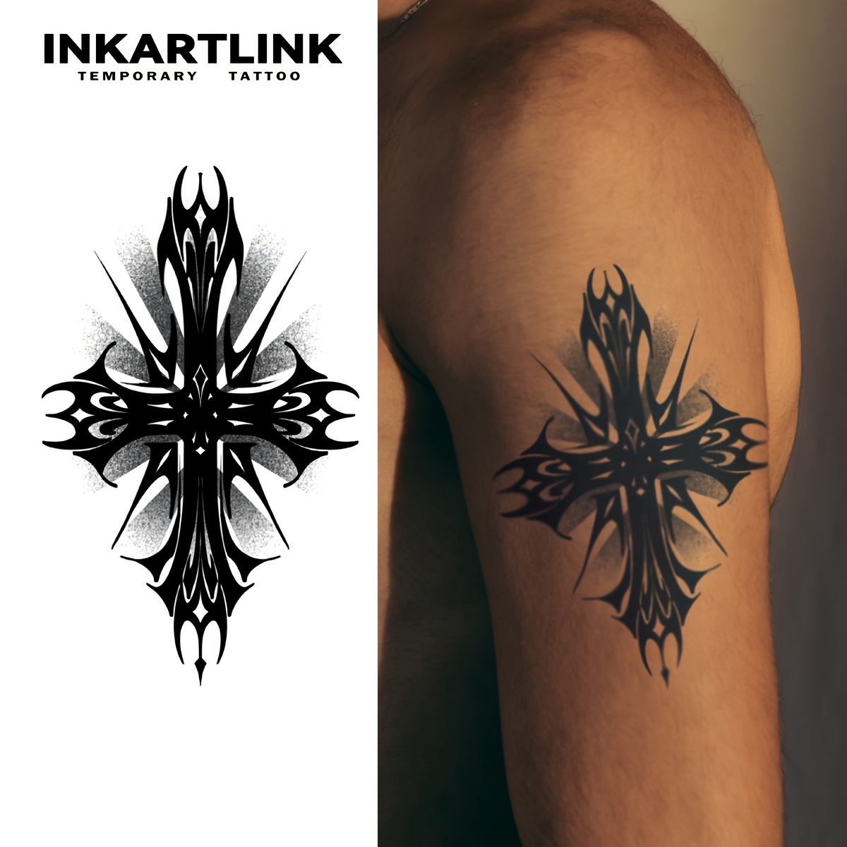 italian cross tattoo - Bahrain