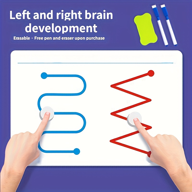 60 reusable training cards hand brain coordination training cards including three levels of difficulty for and advanced concentration and fine motor skills development scientific education materials Product details 2