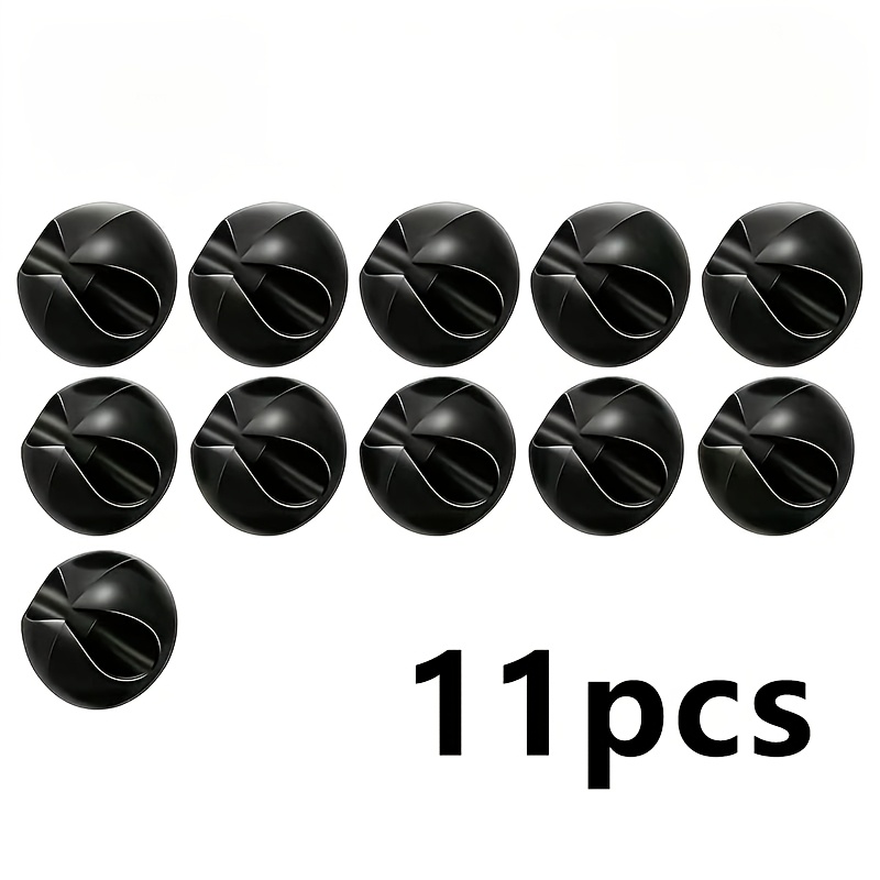TEMU Car Dashboard Hook Set, For Organizing Phone Charging Cables And Earphone Wires, Designed As Clips, For Organizing Interior Additions