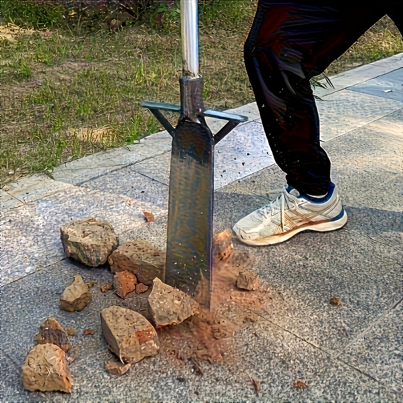 thickened   steel gardening shovel using thickened   and     manual digging tools do not   electricity and the sturdy     suitable for   loosening soil details 2