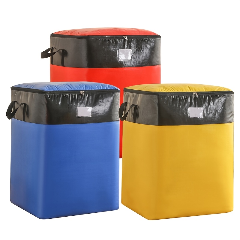 6-Pack Heavy Duty Waterproof Moving Storage Bags