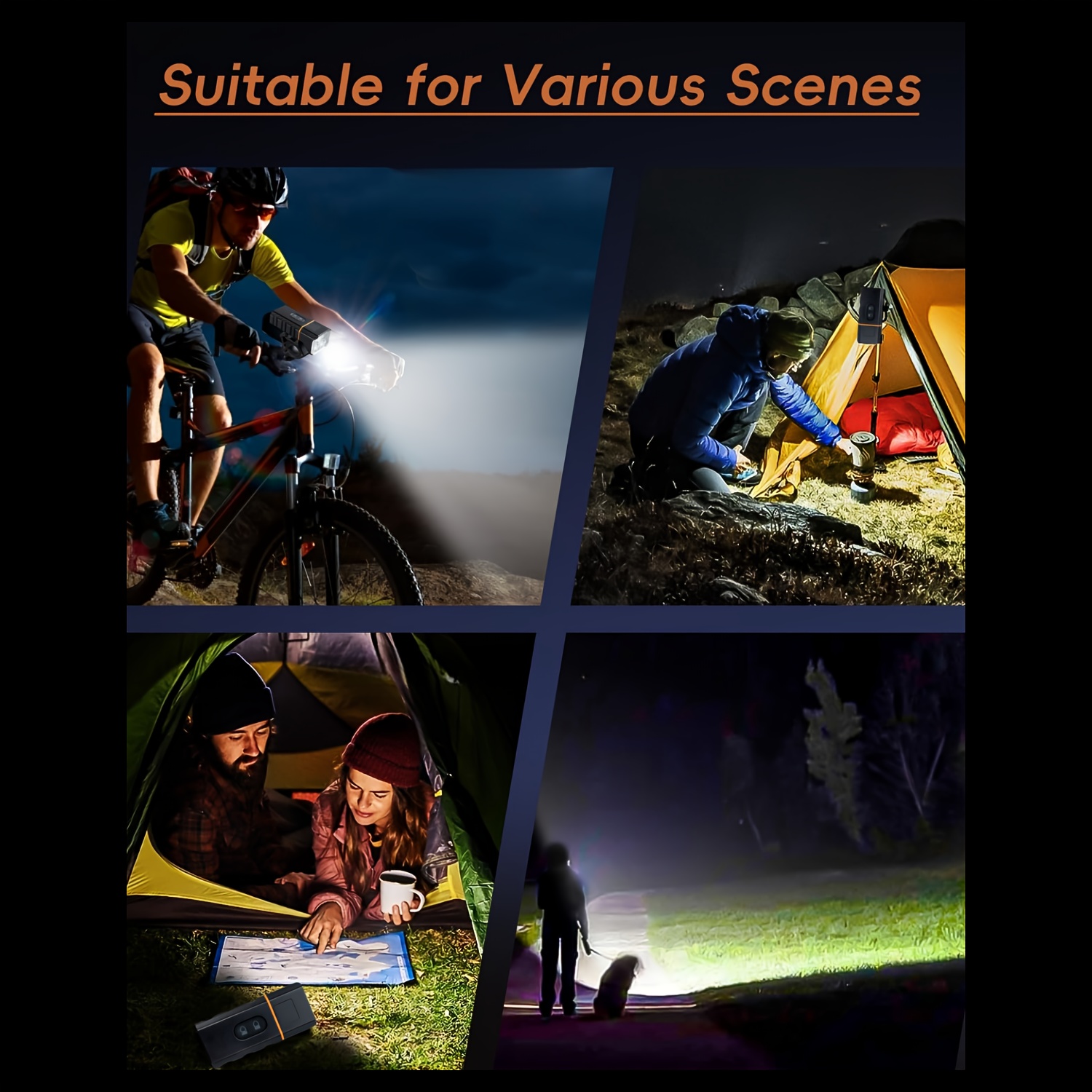 Ultra Bright ELED Bike Headlight