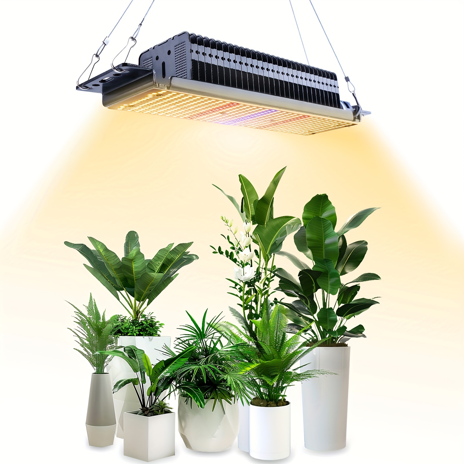 

Grow Lights Led, 300w Plant Grow Light Full Spectrum, 465leds Dimmable, Plant Grow Light For Indoor Plant Cultivation, Hydroponics, Garden Flowers