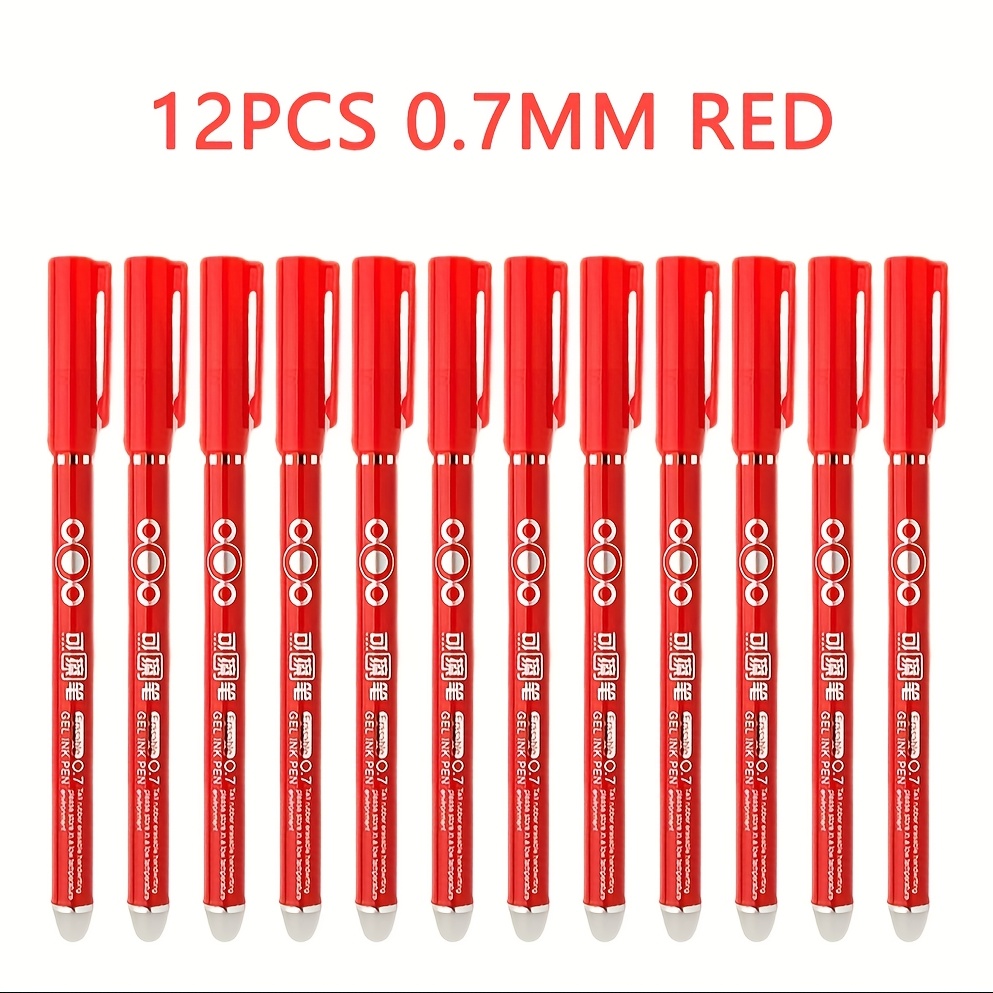 12pc,era,able Round Era,able 0.7mm Era,able Roller Ball Pen Era,able Gel Pen Era,er Pen School Supplie,office Supplie,student