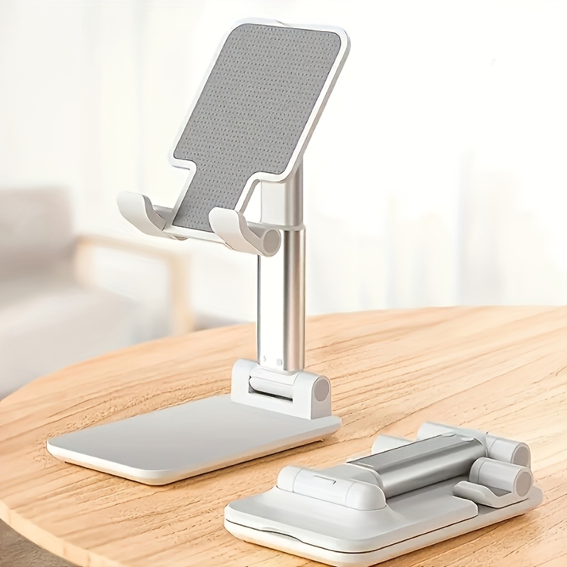 

Adjustable Compact Universal Phone & Tablet Stand, , Foldable Multi-angle Support, Abs Material, Non-waterproof, For All Mobile Devices, Desk Use