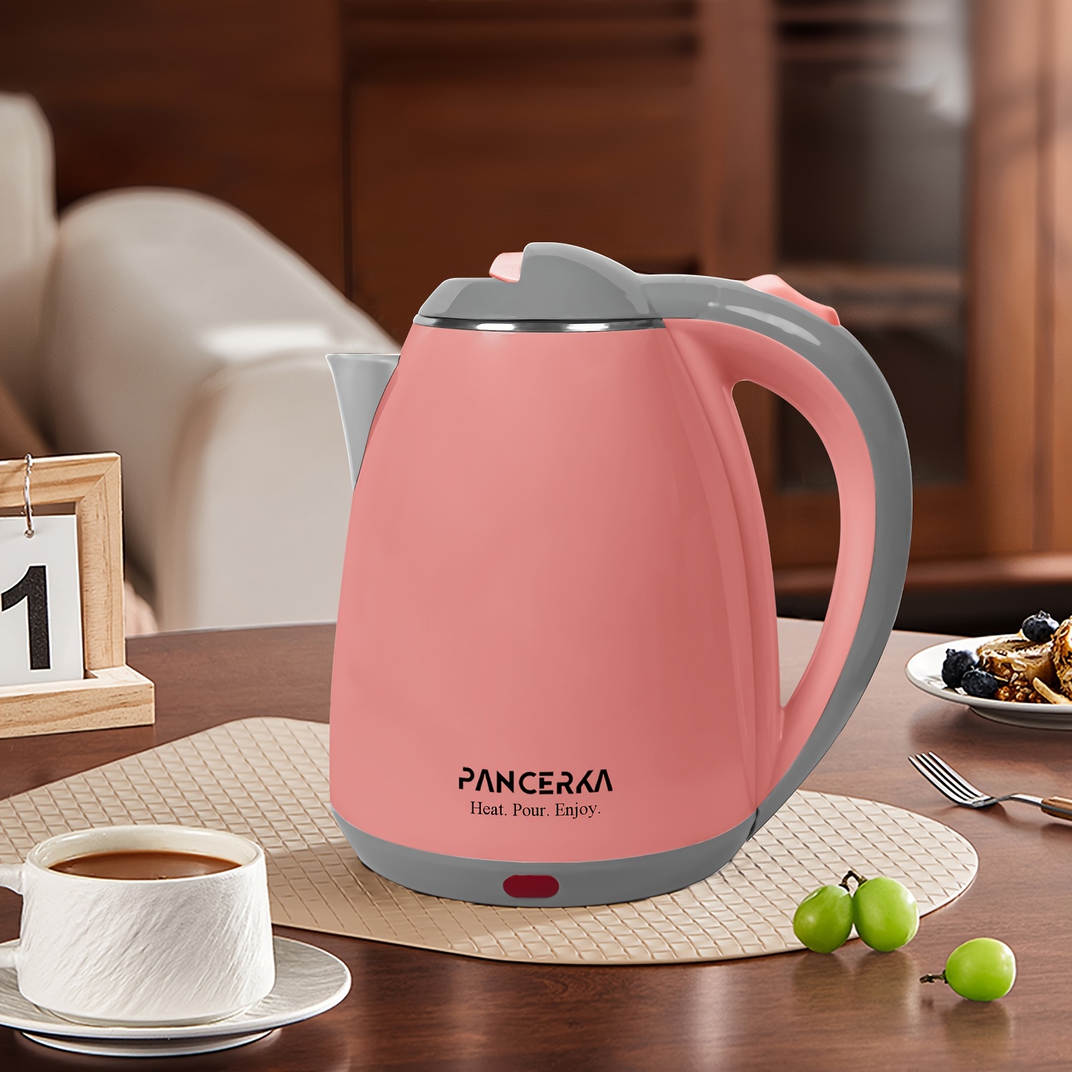 boiling electric kettle 1500w auto shut Temu United Arab