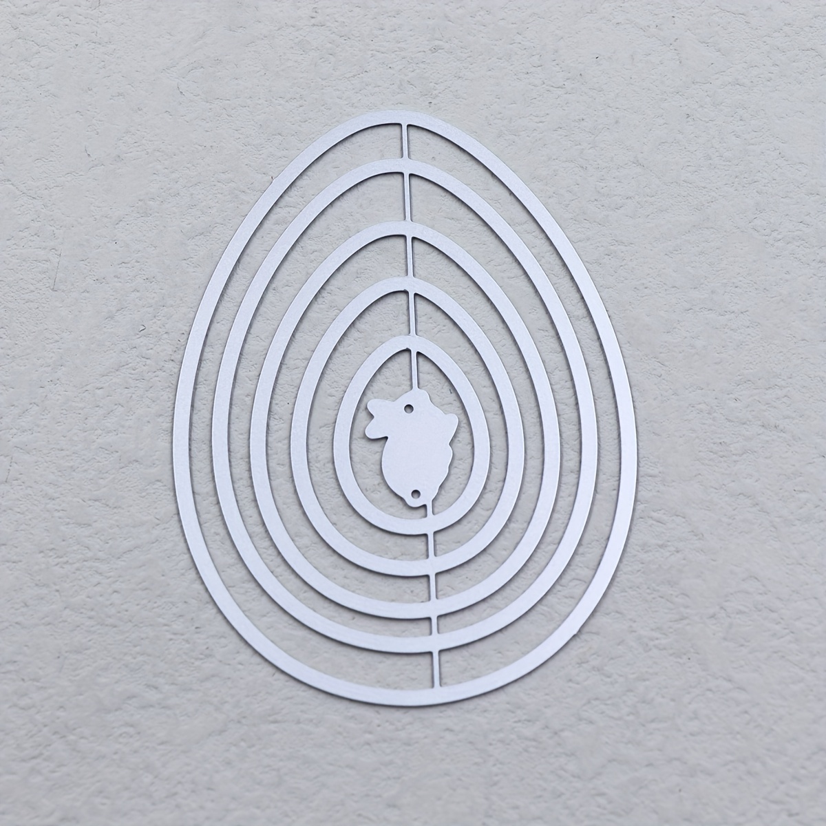 1pc Frame Metal Cutting Dies For Scrapbooking Decorative Embossing Handicraft Die Cutting Template, Easter Eggs Borders Die Cuts