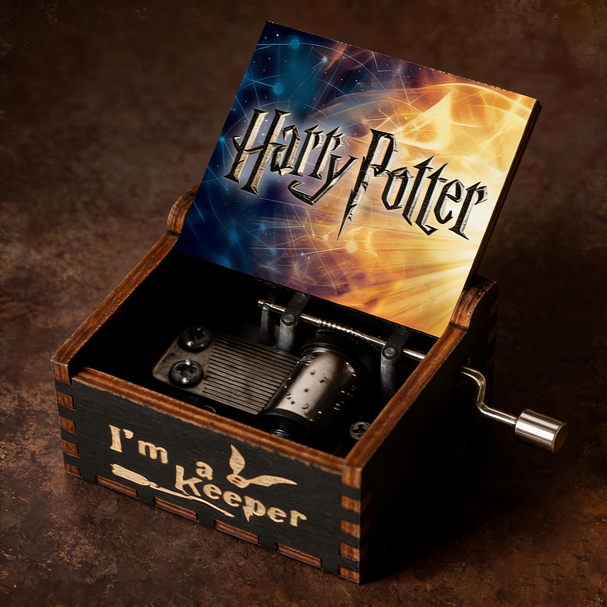 TEMU Harry Potter pequeño y portátil producto Hedwig y un diseño retro tallado, lo que lo convierte en un regalo para Harry Potter y un exquisito