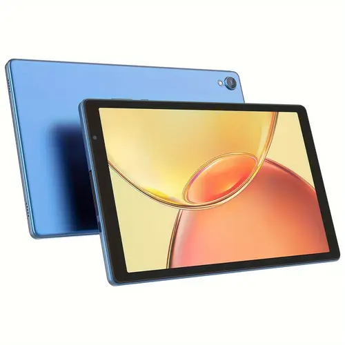 10 1 inch 12 tablet with core processor 32gb 1tb expandable storage 1280x800 ips hd display 6000mah battery dual cameras wifi6 shockproof case blue gray productivity device media consumption modern tablet build