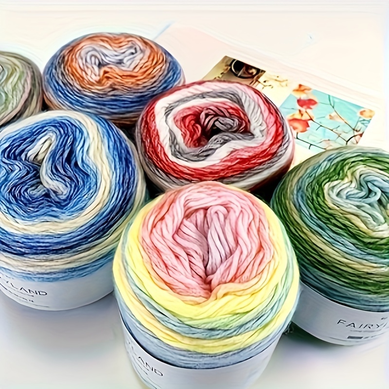 

8 Pcs Thread, 60.00%, 30.00%, Wool 10.00% For Diy And Crochet , Thread Dyed Wool, Knitting Thread Diy (800g)