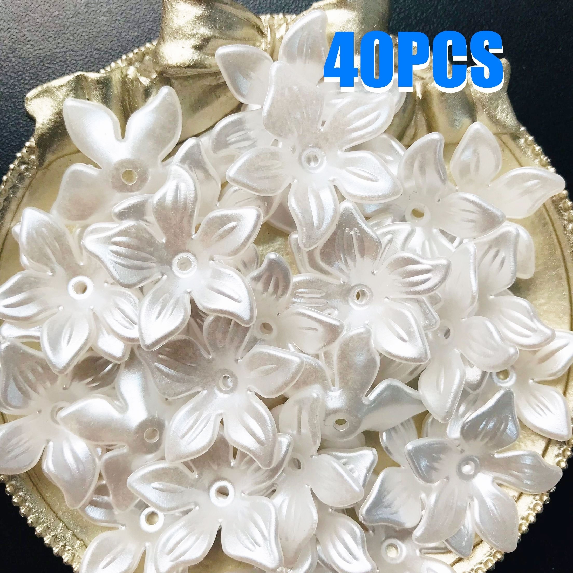 40pcs/24mm Bauhinia Flower Petal Bouquet Handmade Material Gypsophila Production Five-petal Material Additions
