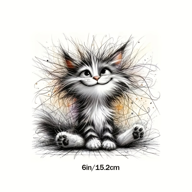 Fluffy Explosion: Fluffy World Stickers - For Cars, Trucks, Laptops, Suitcases, Bumpers, Windows, And Glass Printing