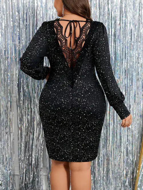plus backless dress Alice