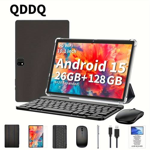 15 tablet 26 20 128gb rom tablet keyboard stylus tablet black case tablet pad dual cameras and wi fi 10 1 inch 1280 x 800 led display battery gaming 1tb expansion