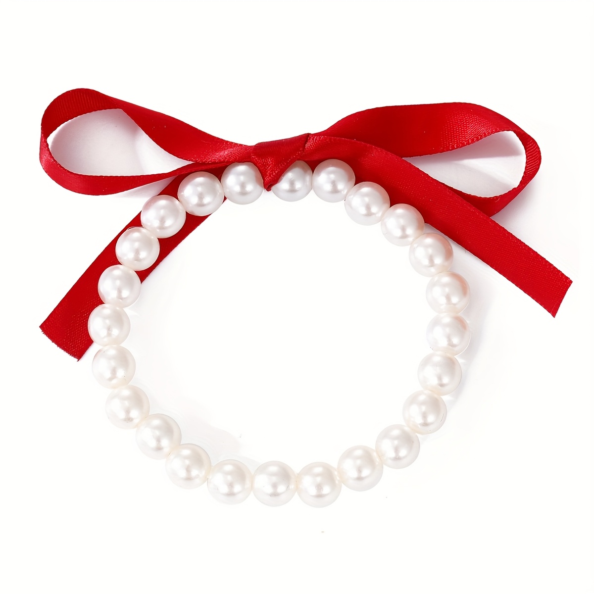 TEMU 1 pièce Nœud en ruban multicolore avec bracelet à breloques et élégant, accessoire , stylé et polyvalent, cadeau pour