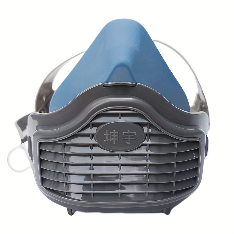 Masque respiratoire à gaz chimique - Demi-masque anti-poussière pour  peinture, poussière et formaldéhyde, ponçage, polissage, pulvérisation,  contre la poussière, les produits chimiques : : Outils et Bricolage