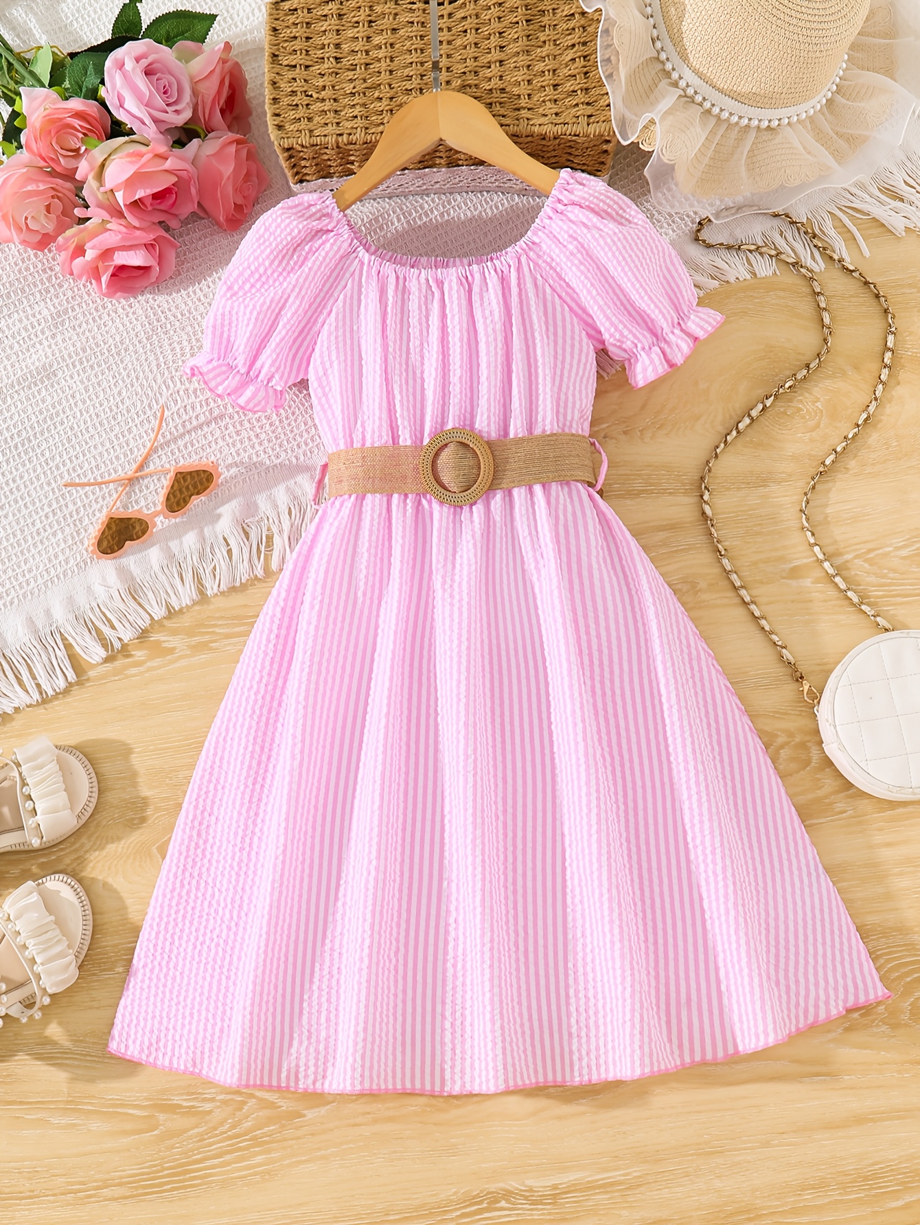 cute pink dress SP1548,Cute A-Line Sweetheart Short Tulle Homecoming Party US 16,Color as photo ___Color NO ZHCWT Dress Woman Pink Kawaii