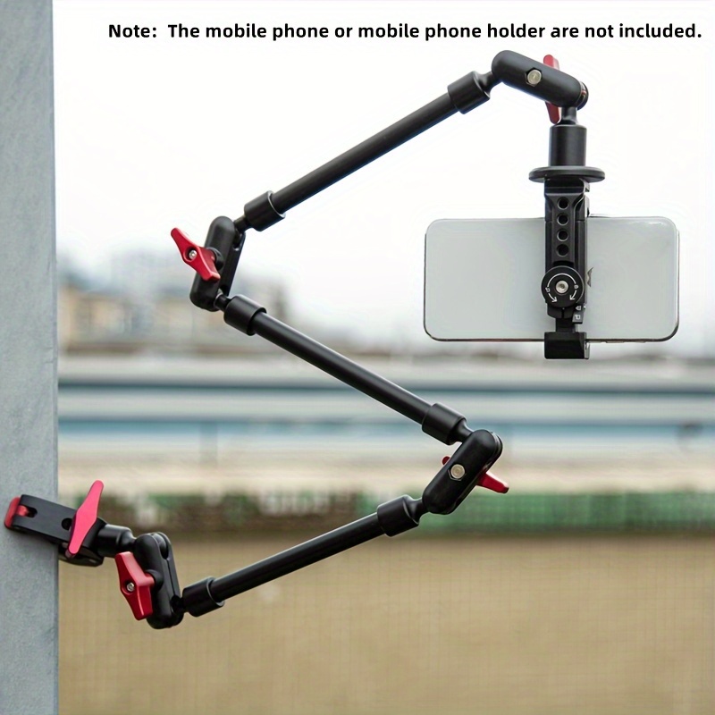 

Aluminum Alloy Multifunctional Rotatable Telescopic Universal Magic Arm Bracket + Powerful Desktop Clamp Combination (excluding Mobile Phone Clamp)