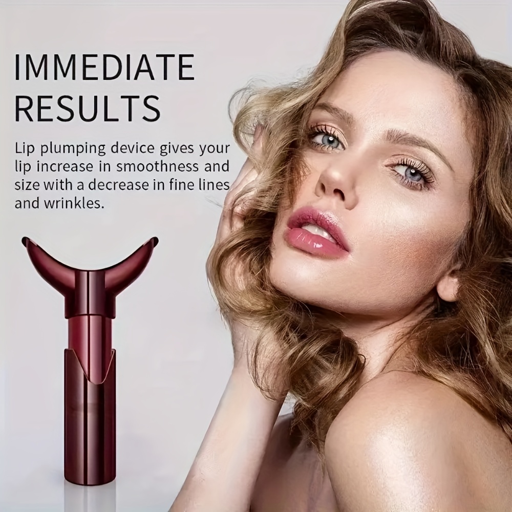 

Abs Hard Plastic Lip Plumper For Sexy, Full Lips, Y-shaped Lip Enhancement Tool For And Attractive Lips.