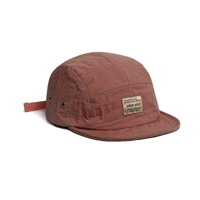 TEMU 1pc Vintage- Japanese Baseball  , Breathable -dry , Casual Hip-hop Duckbill Hat, 100% , Lightweight, Non-stretch , Hand /