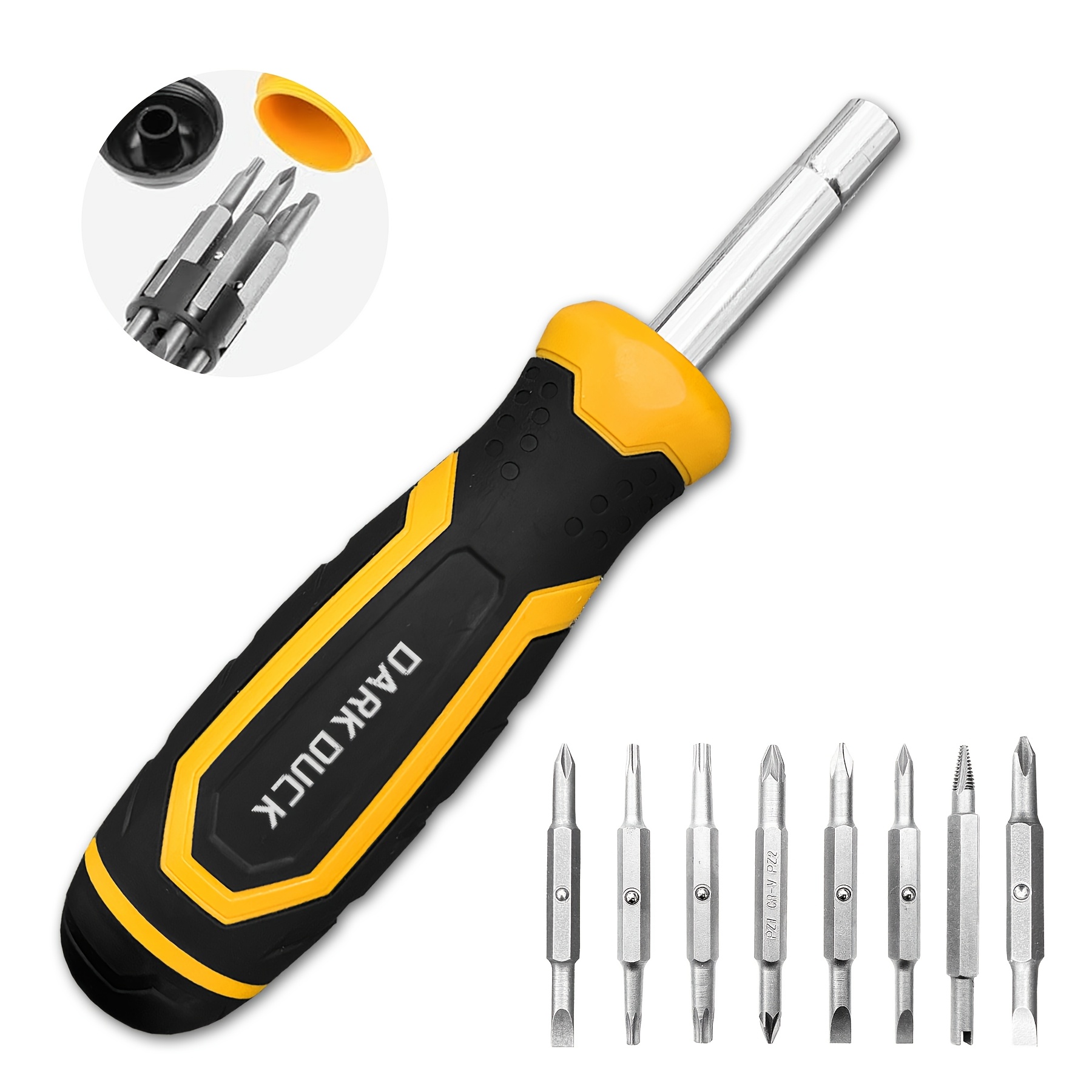 

18-in-1 Multi-bit Screwdriver Set Tool All In One, Portable Multi- Screwdriver.