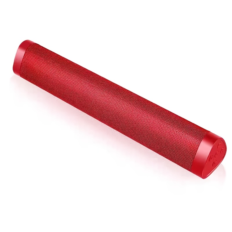 Powerful Long Soundbar Speaker with Deep Bass, Suitable for Outdoor And Home Use, Featuring Dual Speakers for Desktop