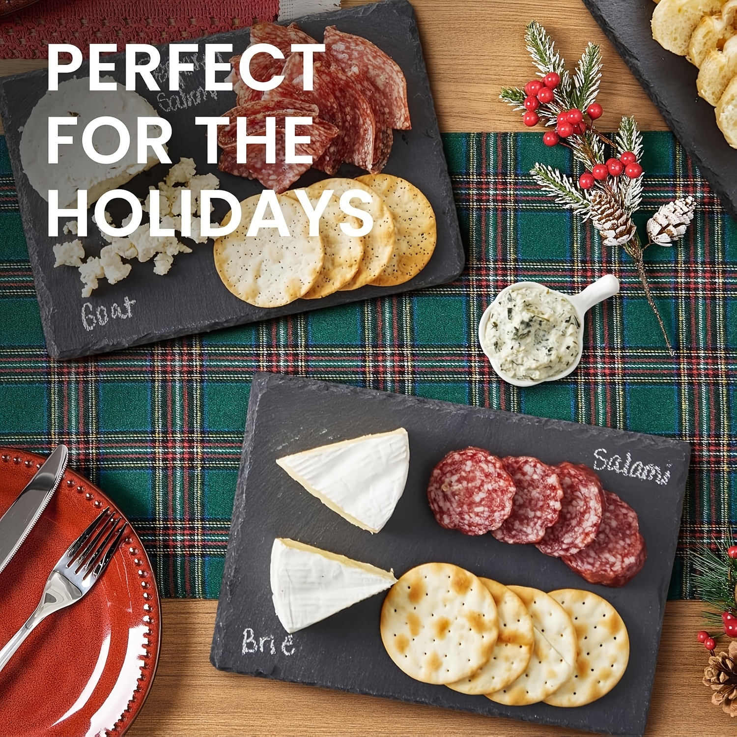 pack natural slate serving trays 84x5 inches Temu Mauritius