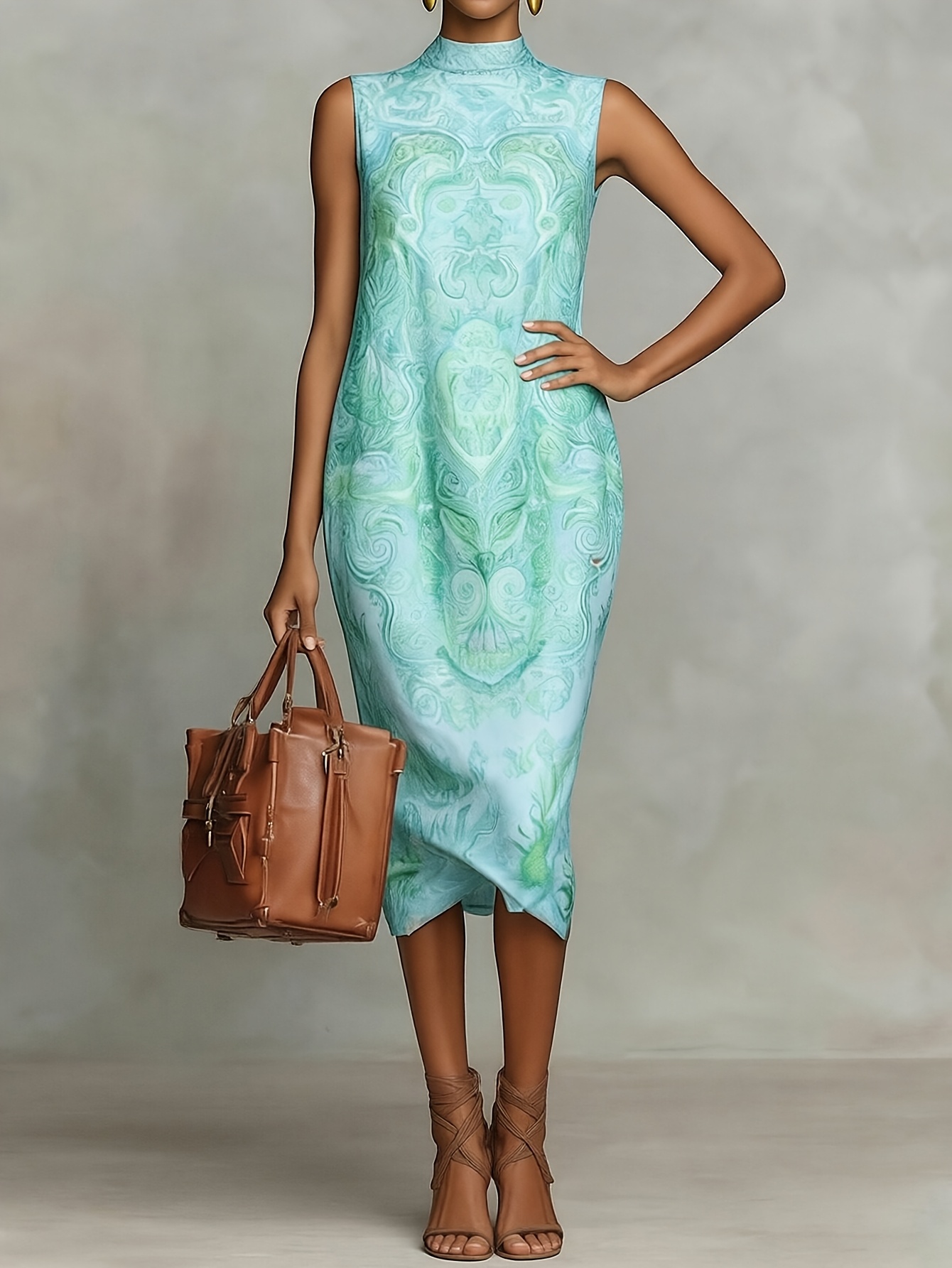 white christmas dresses Significant Other Lucinda Maxi Dress | Print | Size 8 main image 1