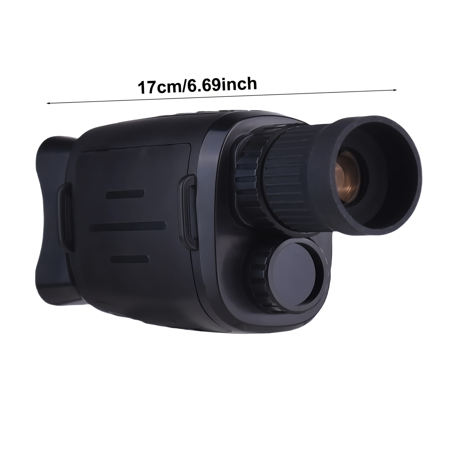 Monoculaire Vision Nocturne 1080P - Pour Aventuriers, Monoculaire Numérique Vision Nocturne, Alimenté par Batterie, Design Portable avec Batterie Rechargeable 1800mAh, Chargement USB, Idéal pour Surveillance Nocturne, Voyage, Exploration, Cadeau pour Halloween/Noël/Thanksgiving Détails du produit 0