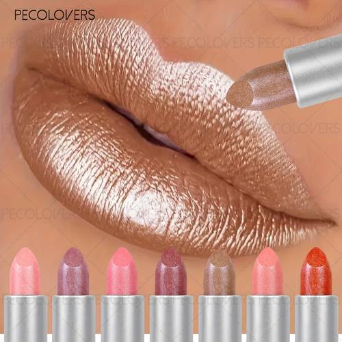 1pc shimmer lip gloss compatible for skin types pearlescent glitter lipstick with multi nude glossy lip gel for holiday date night makeup everyday use