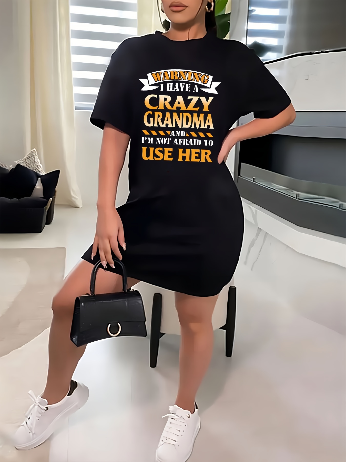 a line t shirt dress plus size Nona T-shirt Dress main image 1
