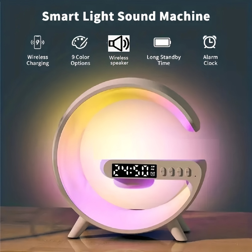 Smart Sound G63 Mini Colorful Ambient Light Wireless Charge in