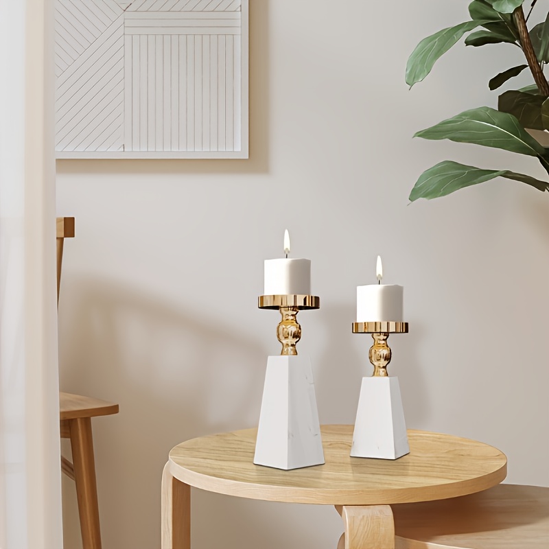 1pc. This Highly Popular Candle Holder Is Suitable for Dining Room-style Living Rooms, Bedrooms, and Various Occasions in the Bedroom. It Can Be Used as a Decorative Item. It Is a High-quality Craftsmanship Candle Holder