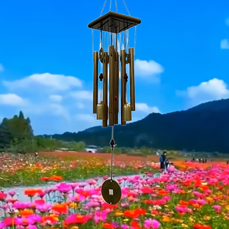 extra large bronze wind chime for garden   room courtyard gift       mental   and meditation