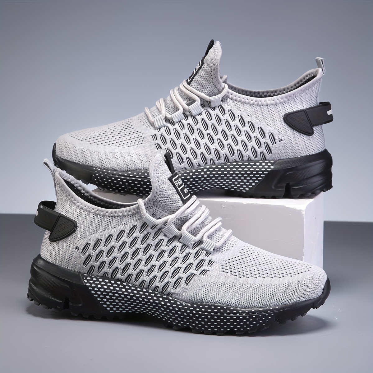 🔥Hot Sale - 60% OFF🔥Yellow High-Top Performance Athletic Sneakers - Breathable Mesh