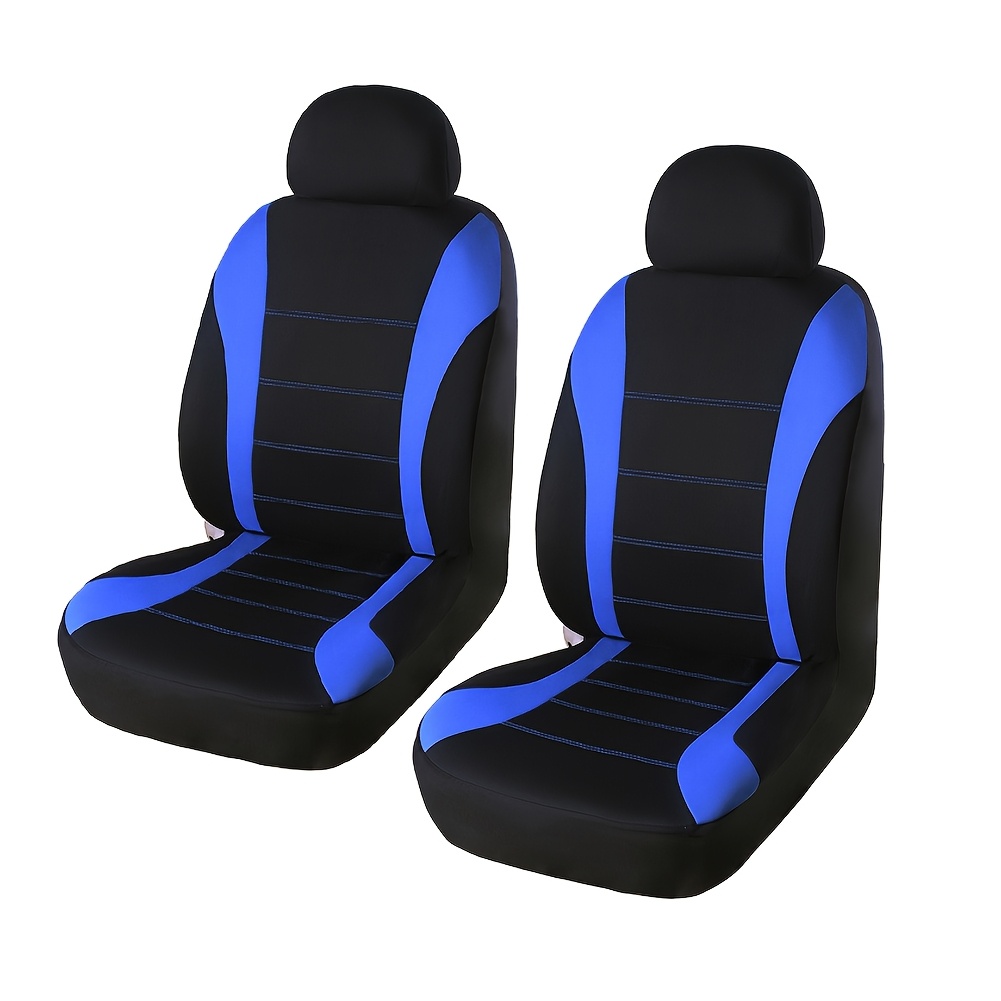 TEMU Housses de siège auto universelles avec une facile, résistantes à l' et ne bougent pas, adaptées aux deux sièges et compatibles avec la plupart