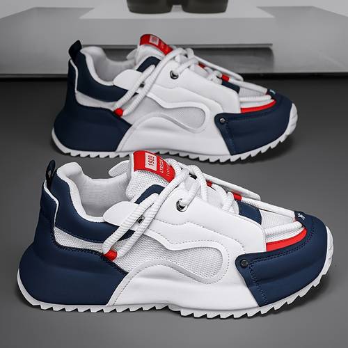 2024 and autumn edition anti slip wear resistant fashionable versatile comfortable thick increased outdoor sports and leisure shoes