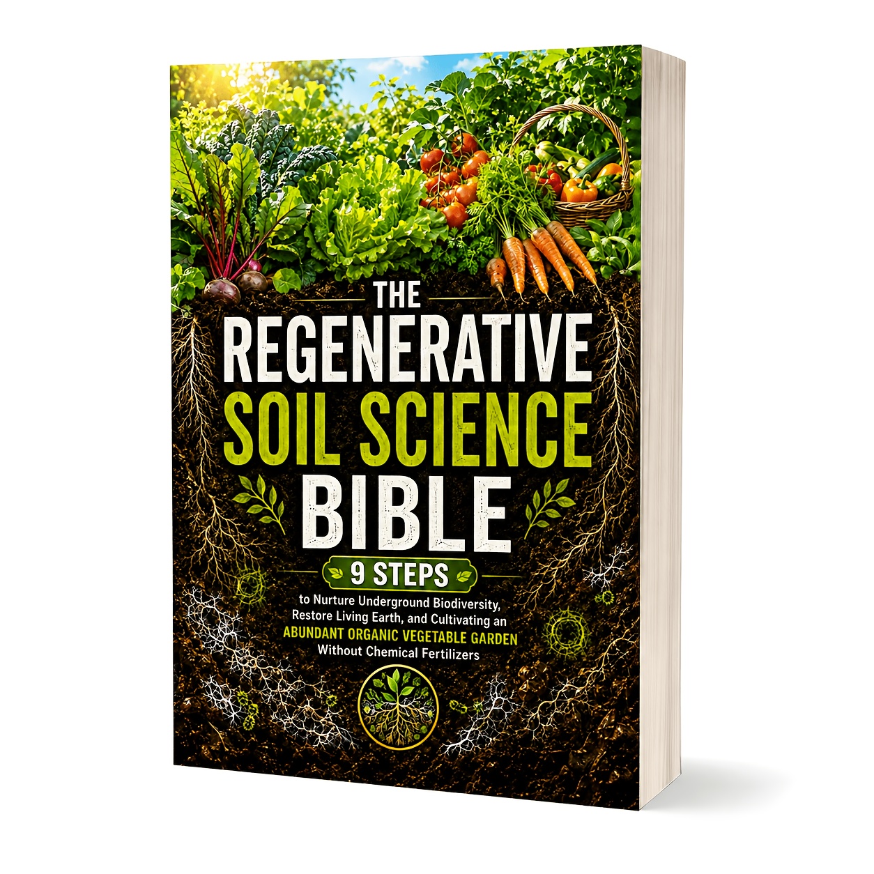 TEMU The Regenerative Soil Science Bible:9 Steps To Nurture Underground Biodiversity, Restore Living Earth, And Cultivating An Abundant Vegetable