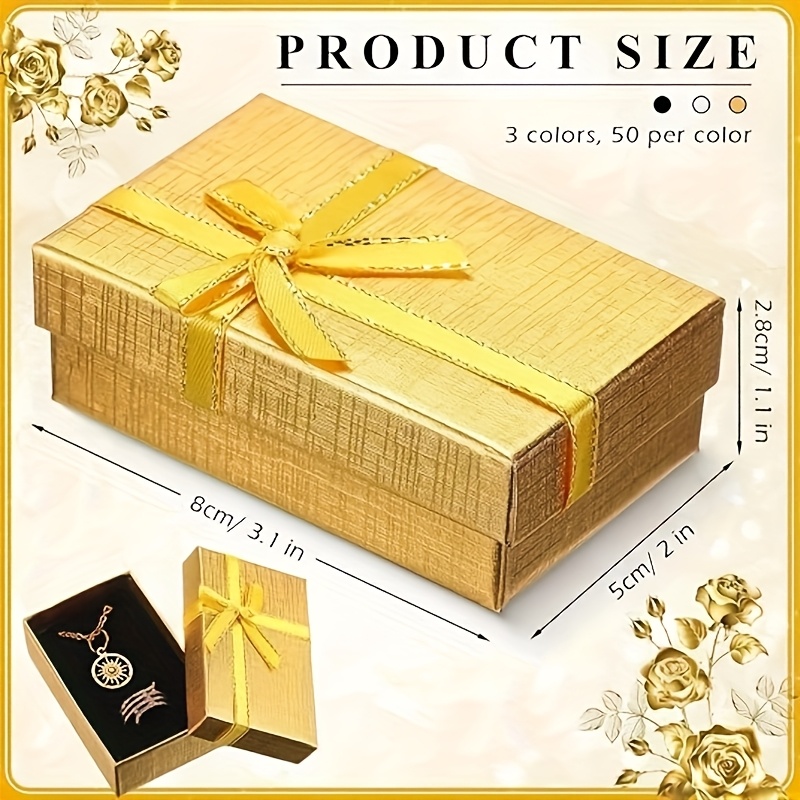 36pcs Bulk Small Paper Gift Boxes with Lids